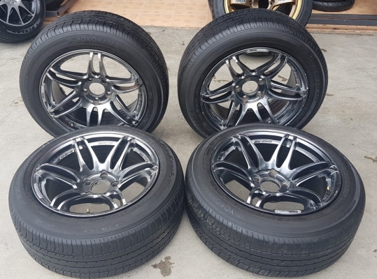 ล้อมือ2 COSMIS MR2 ขอบ17 ยาง215/55/17  4 ล้อ