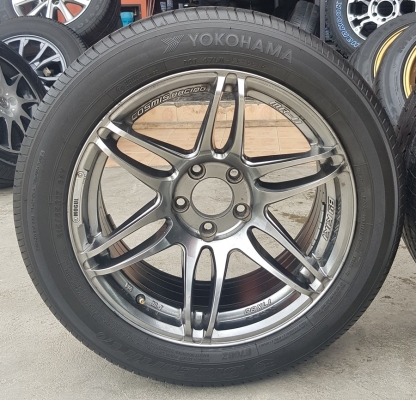 ล้อมือ2 COSMIS MR2 ขอบ17 ยาง215/55/17  4 ล้อ