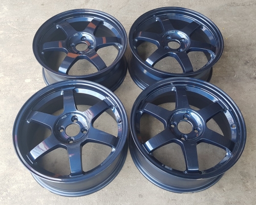 ล้อมือ2 TE37 ขอบ17 4รู100 กว้าง7 ET38 4 ล้อ