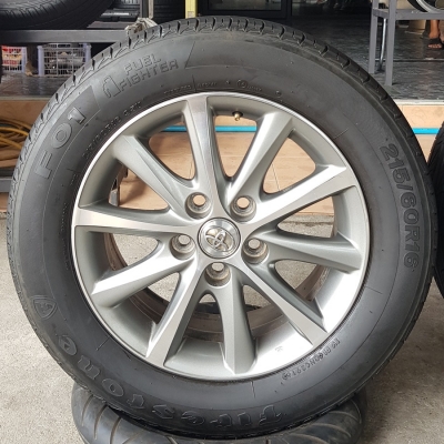ขายล้อ Toyota Camry ขอบ16 5รู114 ยางปี16  4 ล้อ