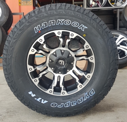 ล้อใหม่FUELขอบ16 ยางใหม่265/70/16  HANKOOK