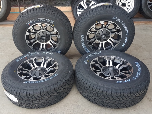 ล้อใหม่FUELขอบ16 ยางใหม่265/70/16  HANKOOK