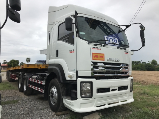 ขาย หัวลาก ISUZU 360 แรงม้า ปี 57 หางพื้นเรียบสามเพลาพนัส ปี 56 พร้อมแยกขายหัวหาง ราคาคุยกัน รถสวยพร ขาย หัวลาก ISUZU 360 แรงม้า ปี 57 หางพื้นเรียบสามเพลาพนัส ปี 56 พร้อมแยกขายหัวหาง ราคาคุยกัน รถสวยพร