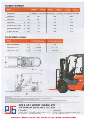 ขาย-เช่า โฟล์คลิฟท์