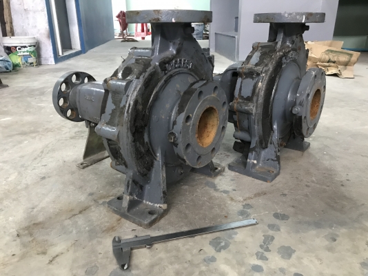 ขายหัวปั๊มน้ำหอยโข่ง Ebara 80x65FSJ ใบพัดทองเหลือง ขนาดเข้า 3นิ้ว ออก 2.5นิ้ว สภาพสวย(มีเลอะตามรูป) หมุนนิ่ม พร้อมใช้งาน มี 2ตัวครับ