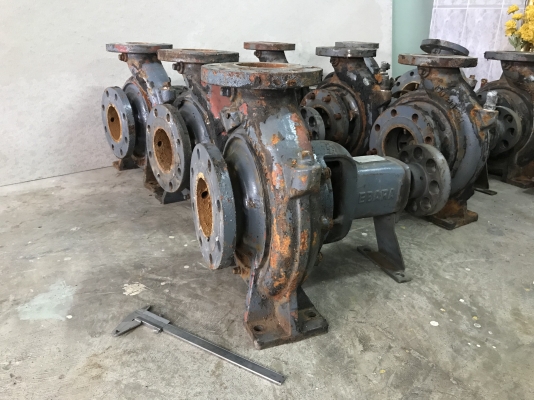 ( เหลือ 1ตัวครับ )ขายหัวปั๊มน้ำหอยโข่ง Ebara 100x80FSH ใบพัดทองเหลือง ขนาดเข้า 4นิ้ว ออก 3นิ้ว สภาพสวย(มีเลอะตามรูป) หมุนนิ่ม พร้อมใช้งาน มี 10ตัวครับ