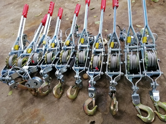 ขายรอกสลิงมือโยกญี่ปุ่นนำเข้า1ตัน