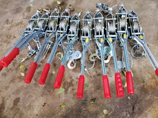 ขายรอกสลิงมือโยกญี่ปุ่นนำเข้า1ตัน