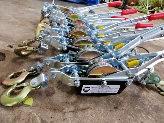 ขายรอกสลิงมือโยกญี่ปุ่นนำเข้า1ตัน