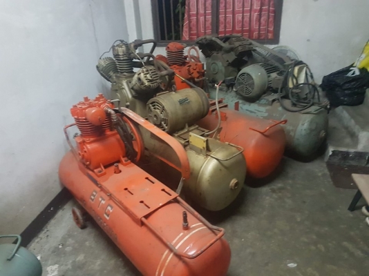 **ขายถูกๆ ปั้มลมมือสองจากญี่ปุ่น** 7.5 10แรง ทุกอย่างเดิมๆครับ