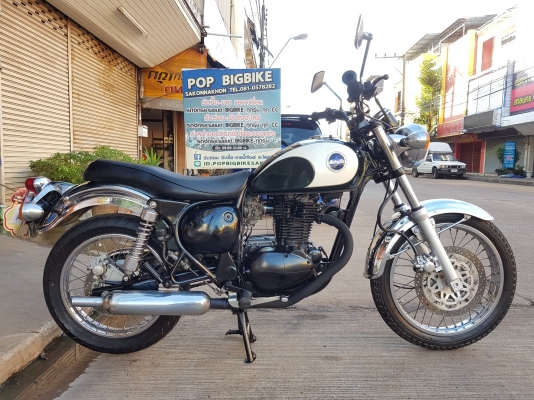 ขาย KAWASAKI ESTRELLA250 เดิมๆ สีสวย ระบบไฟติดครบ ทะเบียนพร้อมโอนไม่ขาดต่อ ราคา 49500 บาท ส่งได้ทั่ว