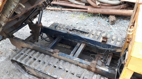 ขาย รถบรรทุกตะขาบ นั่งขับ CHIKUSUI ยกดั๊มได้ ดั๊มเปอร์ เครื่องดีเซล เก่าญี่ปุ่น พร้อมใช้