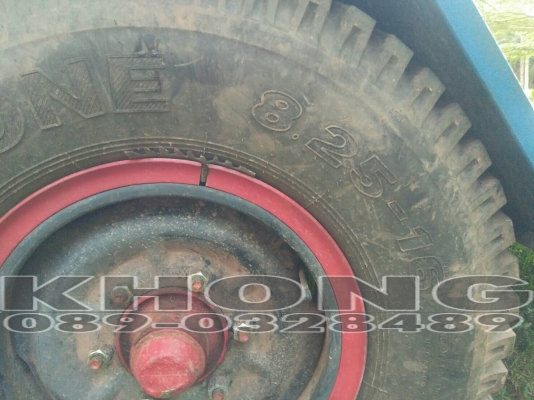 ขายด่วน สาลี่ ยาง8เมตร25 ขอบ16 ใส่pc70ได้สบายๆ แข็งแรง สภาพสวยขาย 65000 บาท