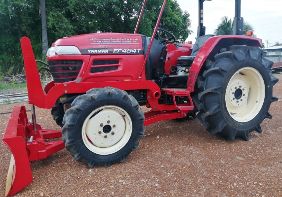 ขายยันม่าร์EF453Tพร้อมใบดันหน้า+ผาน6/24 เครื่องเกียร์เฟืองท้ายเดิมหมด ยางใหม่4เส้น