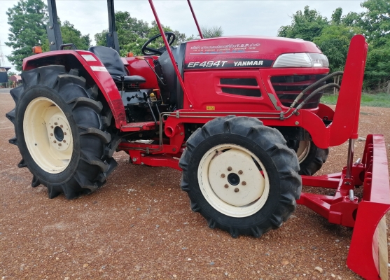 ขายยันม่าร์EF453Tพร้อมใบดันหน้า+ผาน6/24 เครื่องเกียร์เฟืองท้ายเดิมหมด ยางใหม่4เส้น