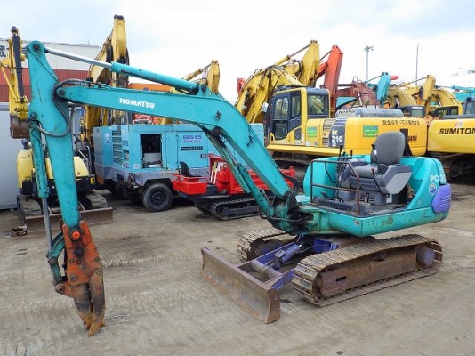 ขายรถขุด KOMATSU PC30-7E ปากคีบ มีบุ้งกี๋ นำเข้าเองจากญี่ปุ่น สภาพสวยพร้อมใช้ ถึงเร็วๆนี้ครับ