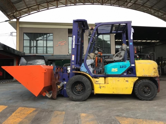 ขายรถฟอร์คลิฟท์เก่านำเข้าจากญี่ปุ่น KOMATSU FD25-12