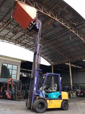 ขายรถฟอร์คลิฟท์เก่านำเข้าจากญี่ปุ่น KOMATSU FD25-12