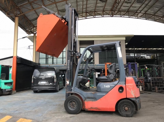 ขายรถฟอร์คลิฟท์เก่านอกนำเข้าจากญี่ปุ่น Toyota 8FD18 ขายรถฟอร์คลิฟท์เก่านอกนำเข้าจากญี่ปุ่น Toyota 8FD18