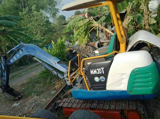 ขายแมคโคร MM20T พร้อมกระแทะ