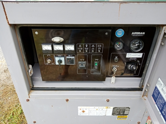 เครื่องปั่นไฟ45kvaAirman sdg45as