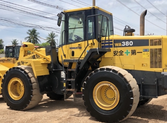 ขายรถตักล้อยาง KOMATSU WA380-6 ปี 2010 รถนอกนำเข้าจากญี่ปุ่น สภาพสวยพร้อมใช้ มีVDOการทำงานครับ ขายรถตักล้อยาง KOMATSU WA380-6 ปี 2010 รถนอกนำเข้าจากญี่ปุ่น สภาพสวยพร้อมใช้ มีVDOการทำงานครับ