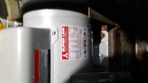 ขาย !! โบว์เวอร์มอเตอร์มิตซู.ขนาด1แรง220v.สภาพสวยๆ.พร้อมใช้งาน