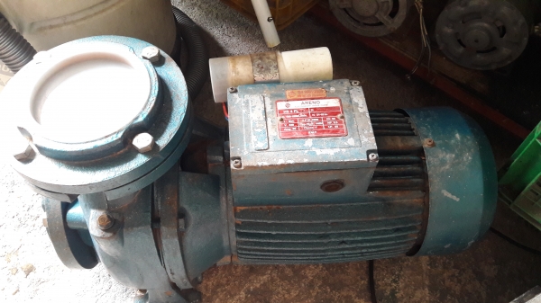 ขาย !! ปั้มหอยโข่ง.ARENO.ขนาด 5.5แรง220v.ท่อเข้า-ออก4".สภาพเดิมๆพร้อมใช้งาน