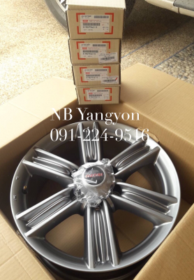 ล้อแม็ก Isuzu dmax ขอบ18 รมดำแท้