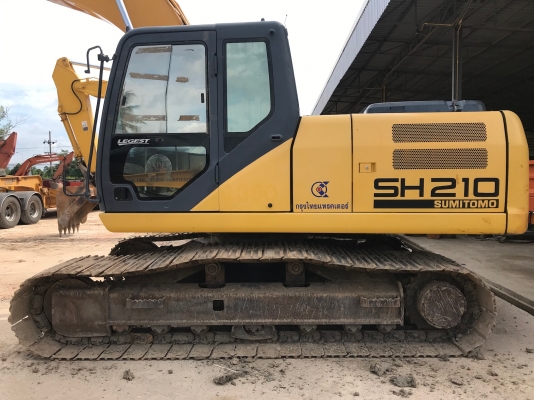 ขาย SUMITOMO SH210-5 บูมยาว 14 เมตร เอกสารเล่ม ภาษีเต็ม