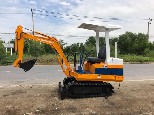 komatsu pc05-6สภาพดีเก่าญี่ปุ่น มีใบอินวอยไม่เคยใช้ในไทย