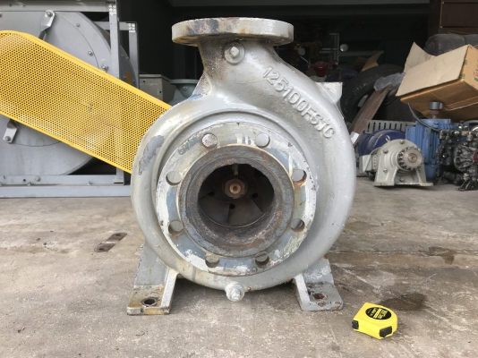 ขายหัวปั๊มน้ำหอยโข่ง Ebara 125x100 FSJC ขนาดเข้า 5นิ้ว ออก 4นิ้ว ใบพัดทองเหลือง สภาพดีเดิมๆ หมุนนิ่ม พร้อมใช้งาน