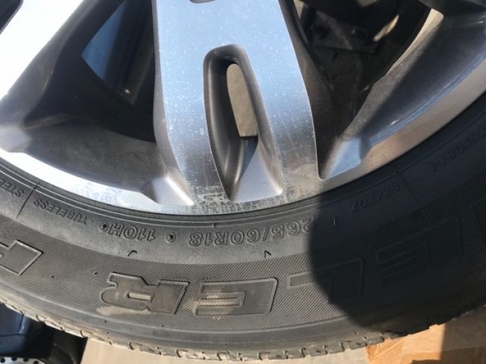 ล้อแม็กขอบ18 Ford Everest Titanium พร้อมยาง Bridgestone ปี17 ล้อแม็กขอบ18 Ford Everest Titanium พร้อมยาง Bridgestone ปี17