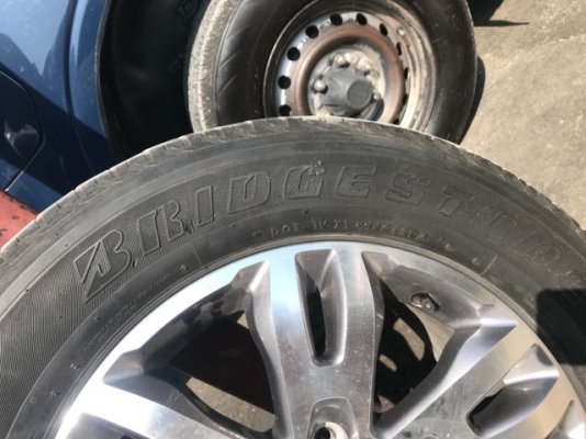 ล้อแม็กขอบ18 Ford Everest Titanium พร้อมยาง Bridgestone ปี17 ล้อแม็กขอบ18 Ford Everest Titanium พร้อมยาง Bridgestone ปี17