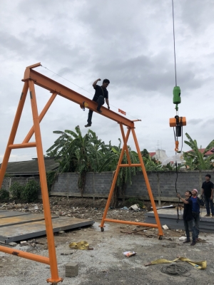 ออกแบบเครนไฟฟ้าและรับติดตั้งเครนไฟฟ้า