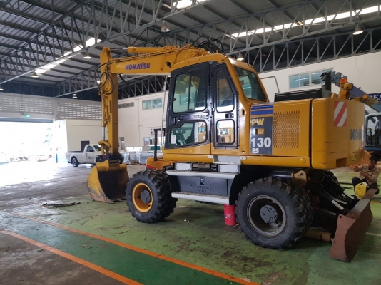 Komatsu PW130-6E เก่าUSA เอกสารอินวอย