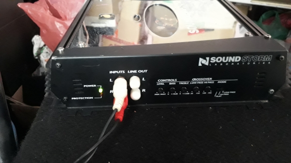 แอมป์ SOUND STROM MADE IN KOREA มือสองจากญี่ปุ่น