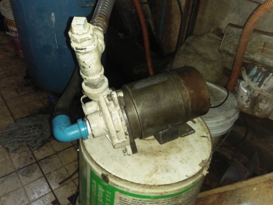 ขายปั๊มโม่ปูนไฟ12_24โวล