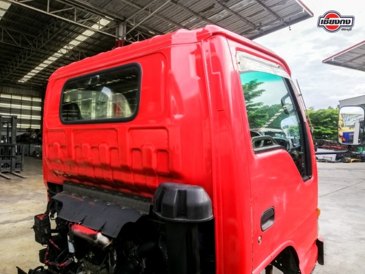 หัวเก๋ง ISUZU NPR การ์ตูน เครื่องยนต์ 4HE1 Turbo intercooler 150PS พร้อมเกียร์ Rocky 6เกียร์เดินหน้า สีแดง