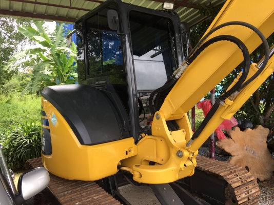รถแบคโฮ Pc45mr-3 Komatsu รถห้าง รุ่นปัจจุบันยกหัวได้ มี GPS แสดงการทำงานรถ