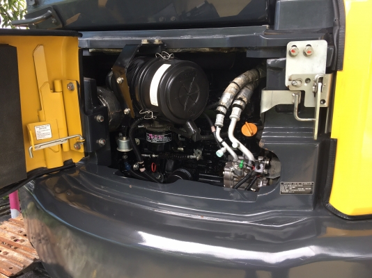 รถแบคโฮ Pc45mr-3 Komatsu รถห้าง รุ่นปัจจุบันยกหัวได้ มี GPS แสดงการทำงานรถ
