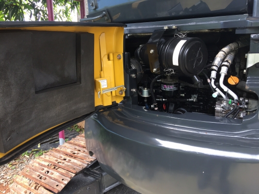 รถแบคโฮ Pc45mr-3 Komatsu รถห้าง รุ่นปัจจุบันยกหัวได้ มี GPS แสดงการทำงานรถ