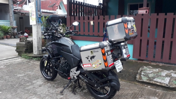 ขาย CB500X แต่งเต็ม ปี้บ 3 ใบ (ขายแล้ว)
