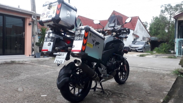 ขาย CB500X แต่งเต็ม ปี้บ 3 ใบ (ขายแล้ว)