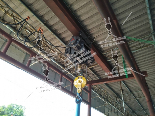 รับติดตั้งเครนรางเลื่อนไฟฟ้า ทุกขนาด