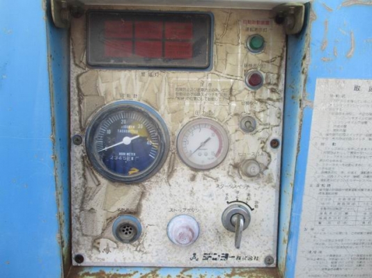 ขายเครื่องปั๊มลม DENYO DPS-130SS เก่านอก # ขนาด 7 บาร์ 130cfm สภาพดี พร้อมใช้ โทร084-5424150 line id : rapinzat