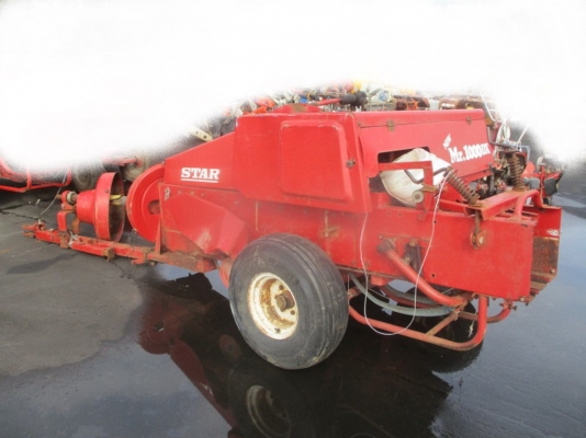 ขายเครื่องอัดฟาง STAR THB1010 เก่านอกญี่ปุ่น สภาพดี พร้อมใช้ 148000บาท โทร084-5424150 line id : rapinzat