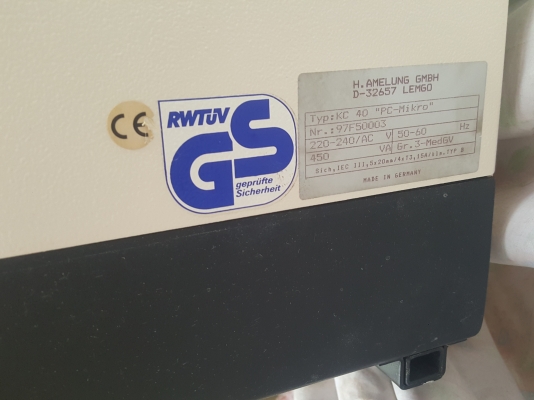 ขายเครื่องทดลอง KC 40 Micro H.AMELUNG_GMBH Madein Germany ขายเครื่องทดลอง KC 40 Micro H.AMELUNG_GMBH Madein Germany