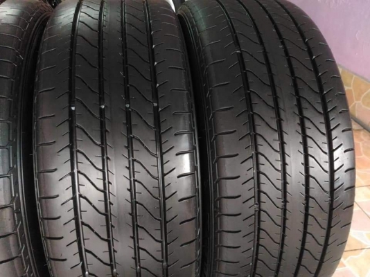 ล้อแม็ก Toyota Camry Extremo ขอบ 17*7,ET45,5h114.3 พร้อมยาง Dunlop SP270  215/55R17 ผลิตปี 2018 ทั้งชุด 19,900 บาท /*** ล้อเดิมเทิร์นได้ ติดตั้งฟรีค่ะ***