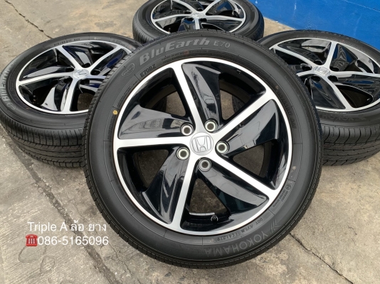 ล้อแม็กป้ายแดง Honda HRV ตัวท็อป รุ่นใหม่ล่าสุด ขอบ 17 พร้อมยางใหม่ป้ายแดง 215-55-17 Yokohama ปี 19 สวยกริ๊บๆ ล้อแม็กป้ายแดง Honda HRV ตัวท็อป รุ่นใหม่ล่าสุด ขอบ 17 พร้อมยางใหม่ป้ายแดง 215-55-17 Yokohama ปี 19 สวยกริ๊บๆ
